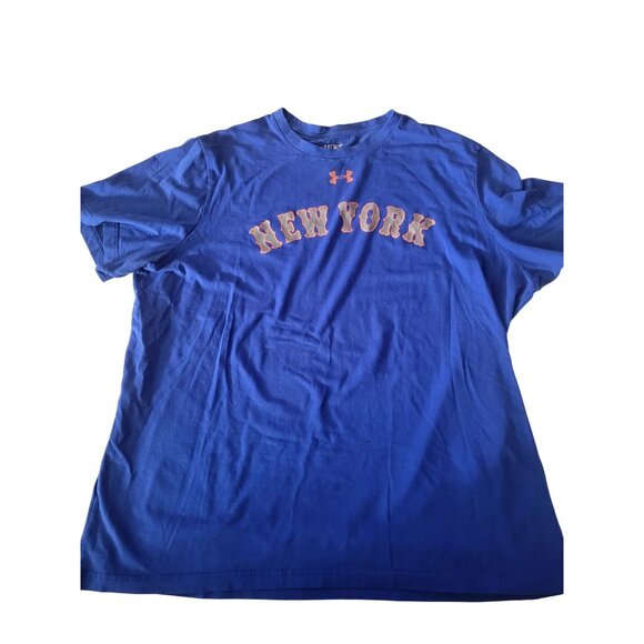 Under Armour Other - Under Armour Mens New York Mets Baseball Blue Bundle  T-shirts Size XXL  Sport